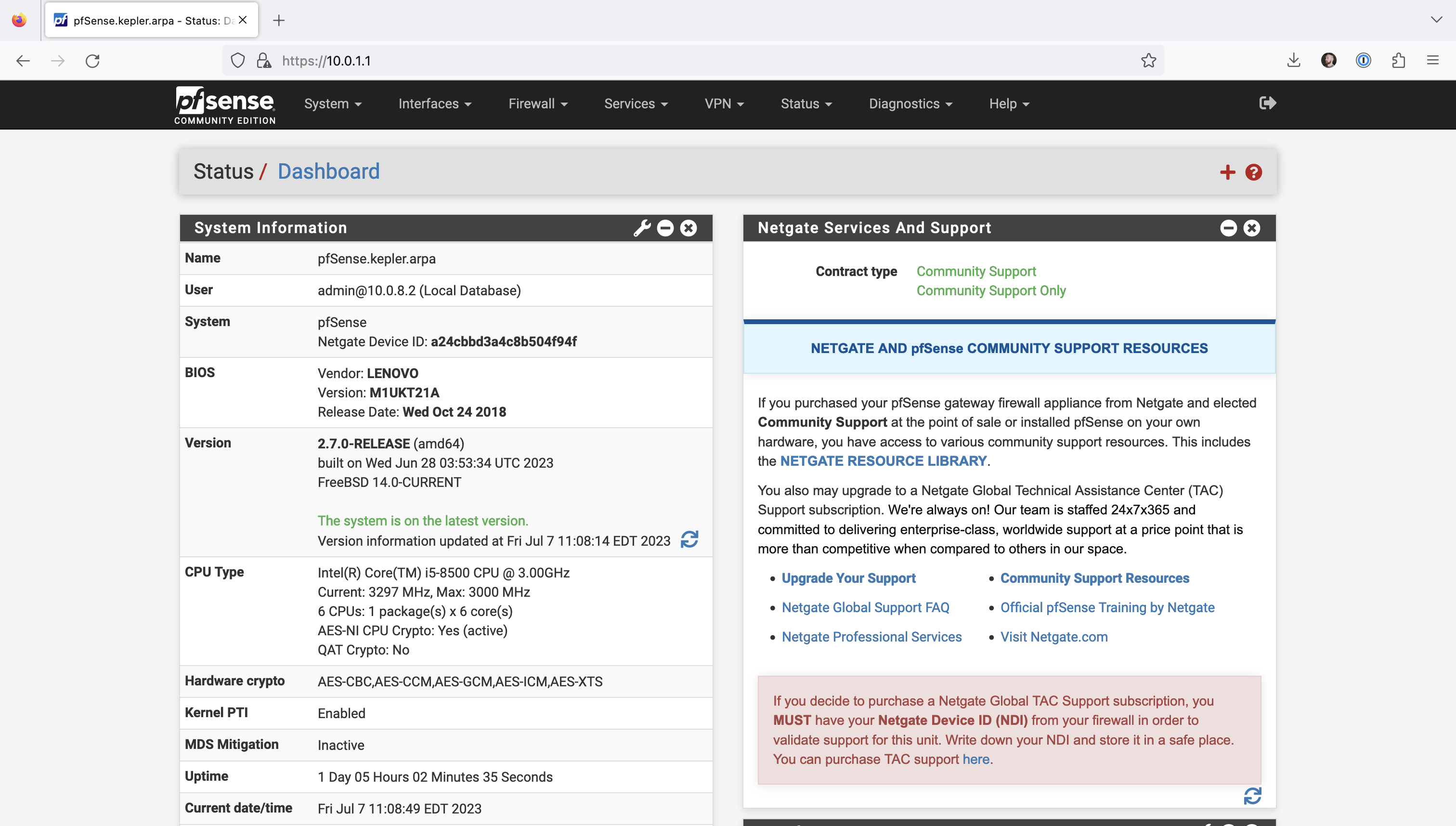 Build your own web server at home